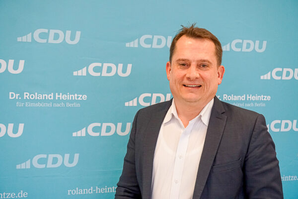 Roland Heintze ist der Direktkandidat der CDU im Wahlkreis Eimsbüttel. Foto: Julia Haas