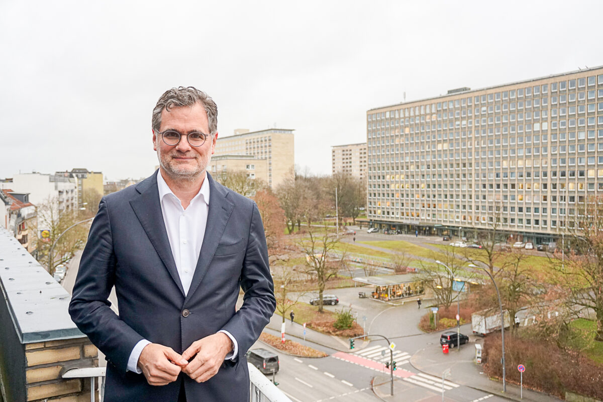 Wolfgang Schmidt tritt im Wahlkreis Eimsbüttel für die SPD als Direktkandidat an. Foto: Julia Haas